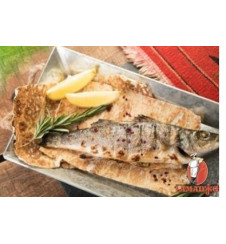 Сибас на мангале