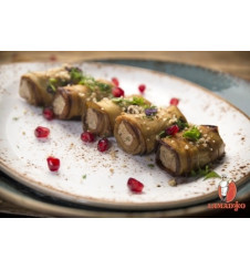 Рулетики из баклажанов